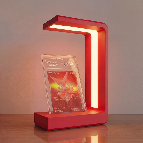 Scarlet Blaze — displayed with slab