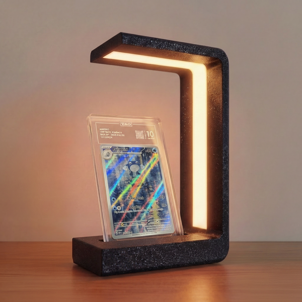 Obsidian Flux — displayed with slab